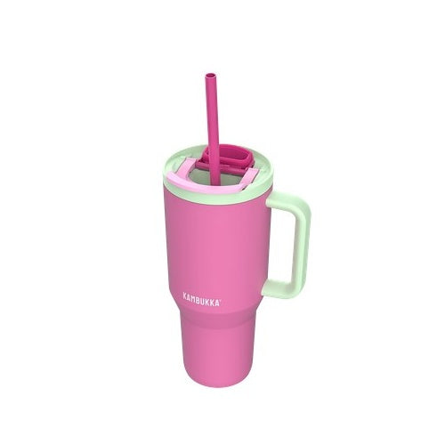 Thermal mug with telescopic straw Kambukka Rio Tumbler 950ml Bubblegum Mint afbeelding 1