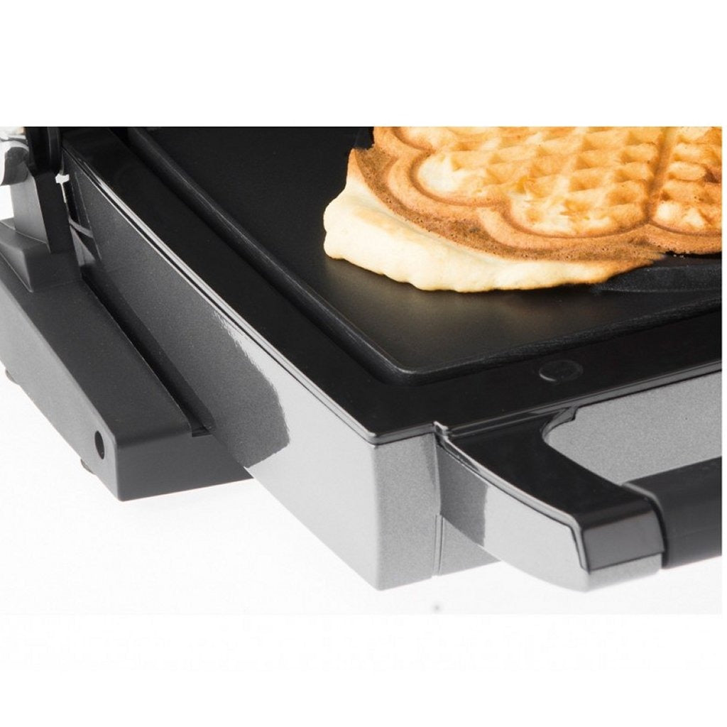 Fritel Heart-shaped Baking Sheets Aluminium/Black for CW Appliances 142355
