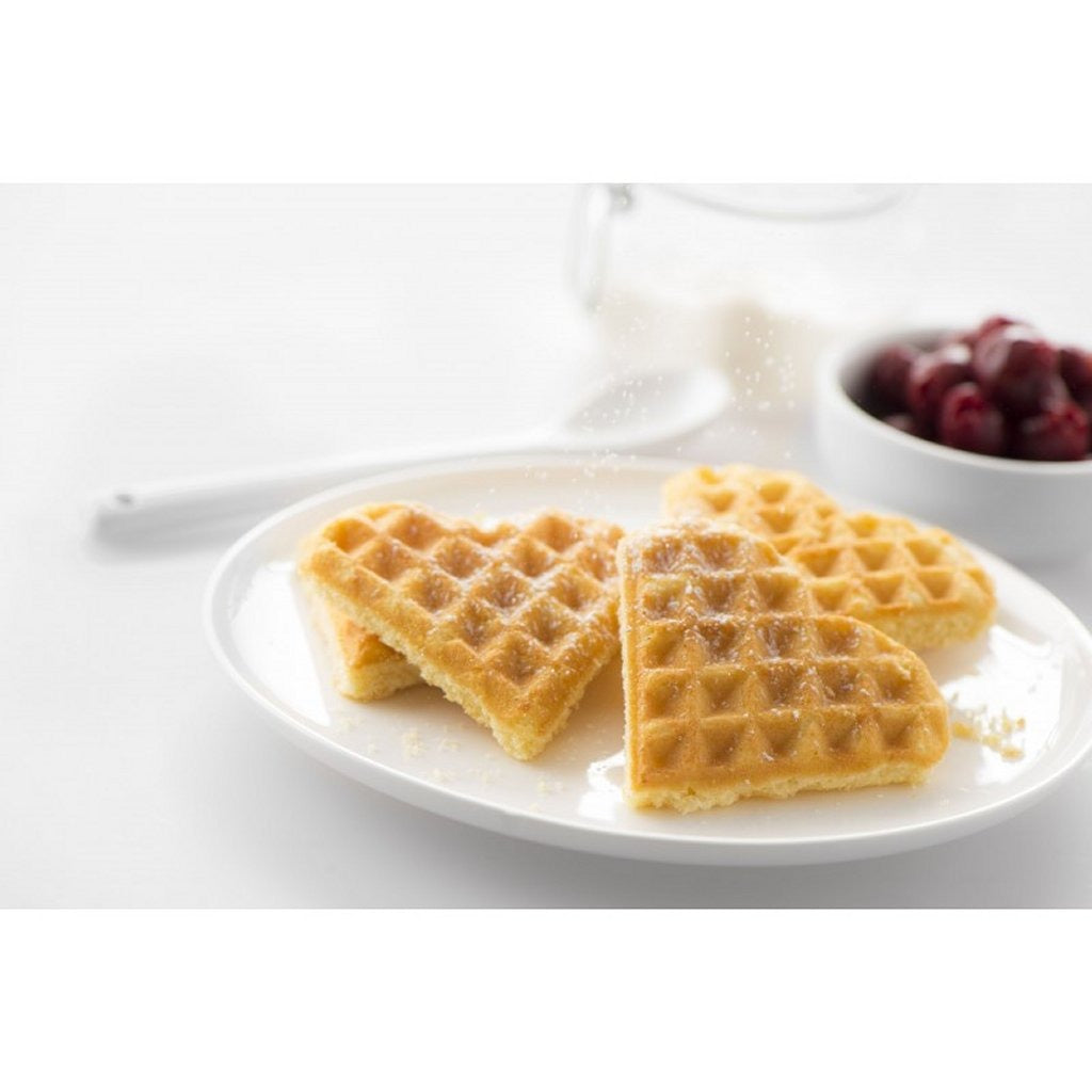 Fritel Heart-shaped Baking Sheets Aluminium/Black for CW Appliances 142355