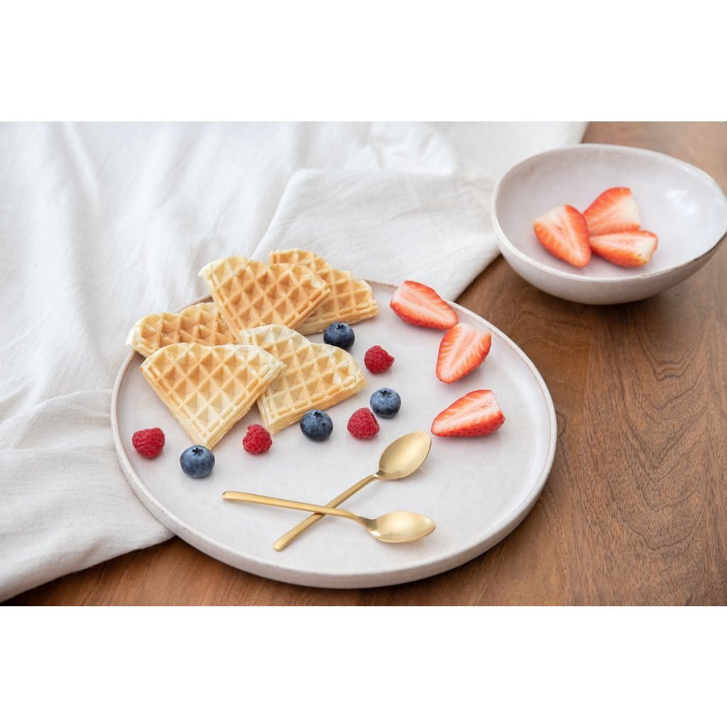 Fritel A202 Heart-shaped Waffle Iron - White - 1200 Watts