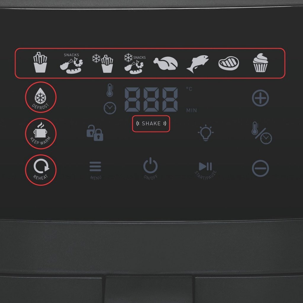 Fritel Airfryer SnackTastic 7520 6 L 1500W Black