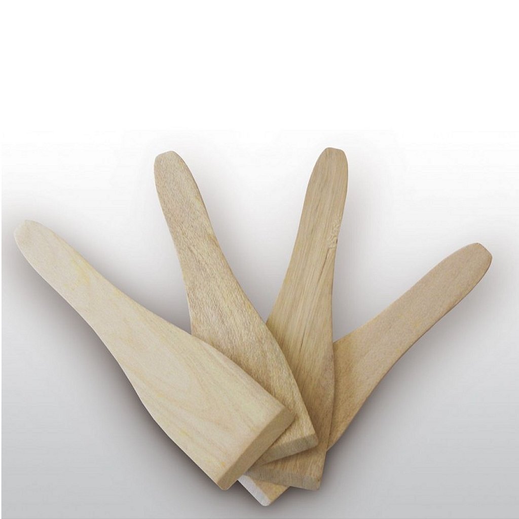Fritel 150001 Wooden Spatulas 4 Pieces