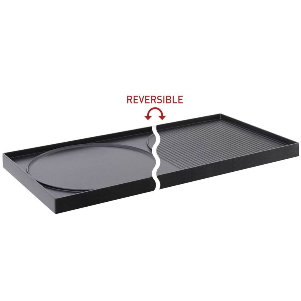 Fritel Reversible Baking Sheet SG 5190 Black/Aluminum