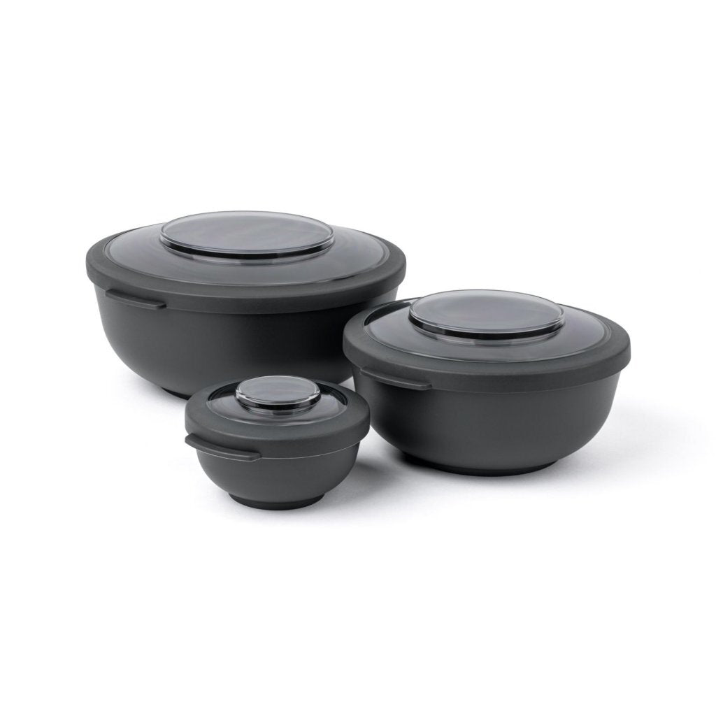 Amuse Tylla Foodbowl 200 + 1000 + 2000 ml Black