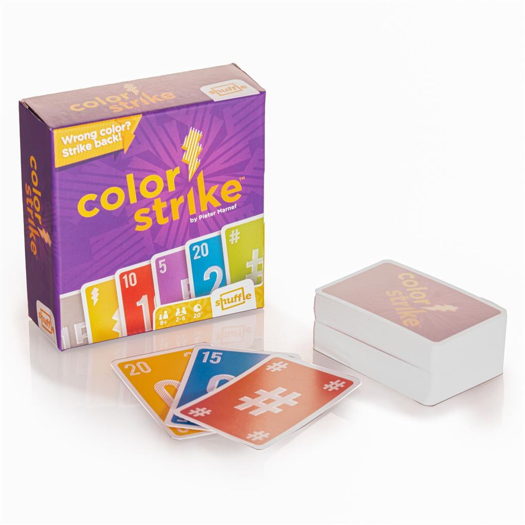 Shuffle Color Strike Dice Game - Word Creation Fun for Ages 5+