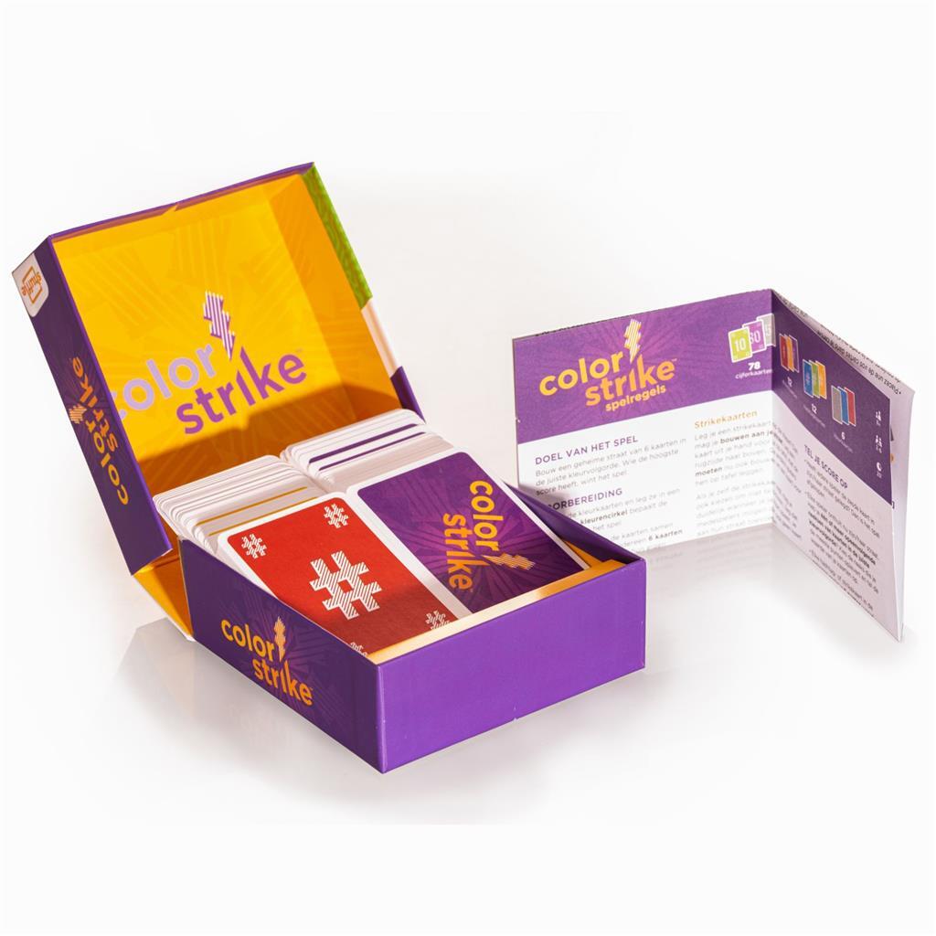 Shuffle Color Strike Dice Game - Word Creation Fun for Ages 5+
