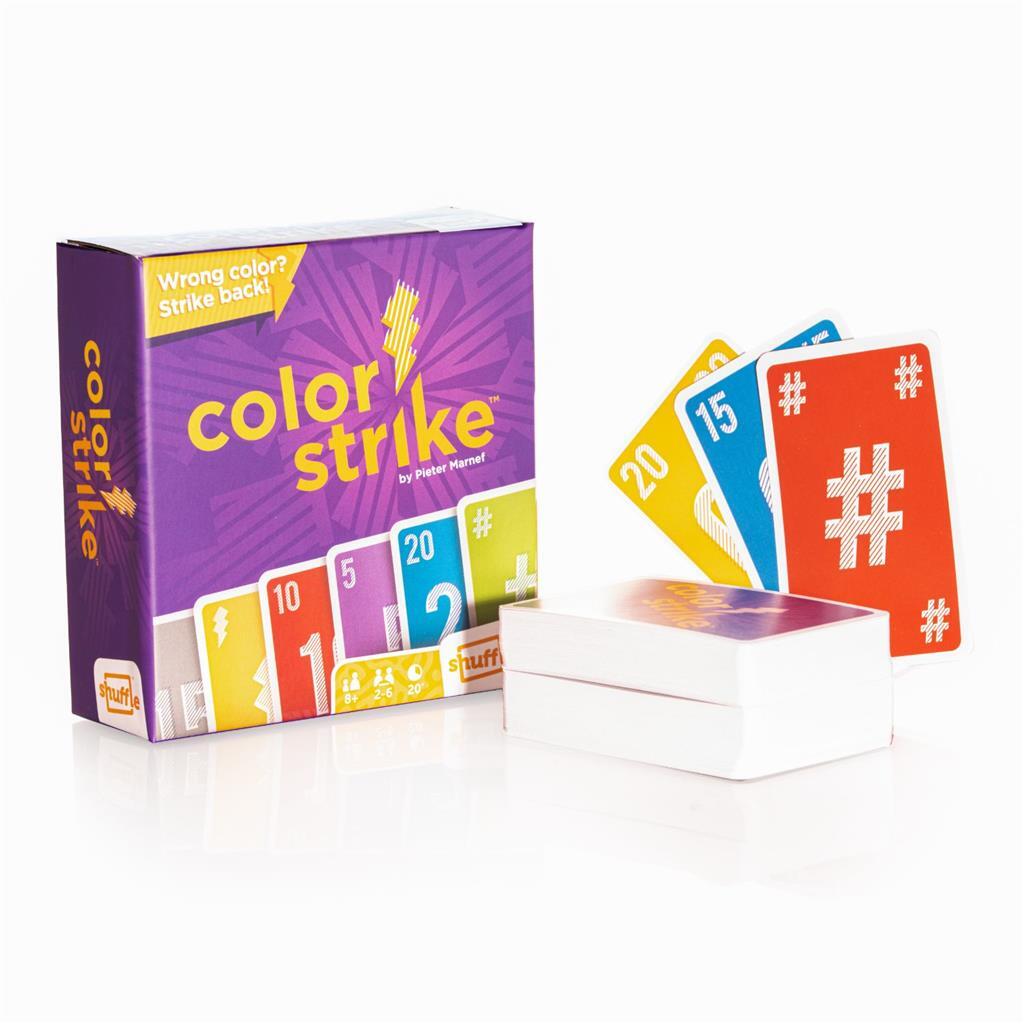 Shuffle Color Strike Dice Game - Word Creation Fun for Ages 5+