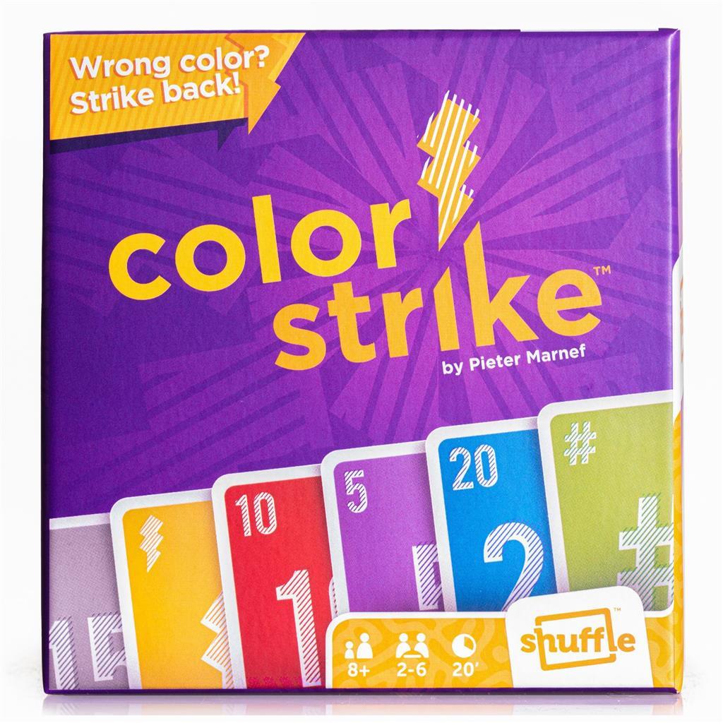 Shuffle Color Strike Dice Game - Word Creation Fun for Ages 5+