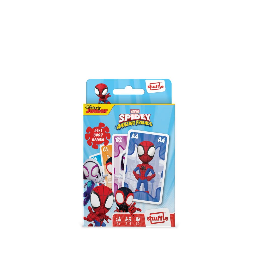 Shuffle Spidey 4-in-1 Cards