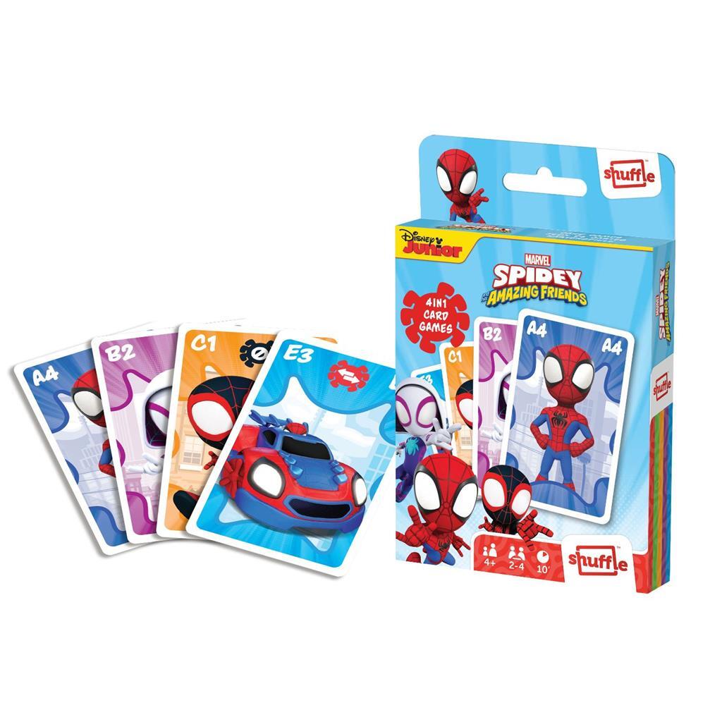 Shuffle Spidey 4-in-1 Cards