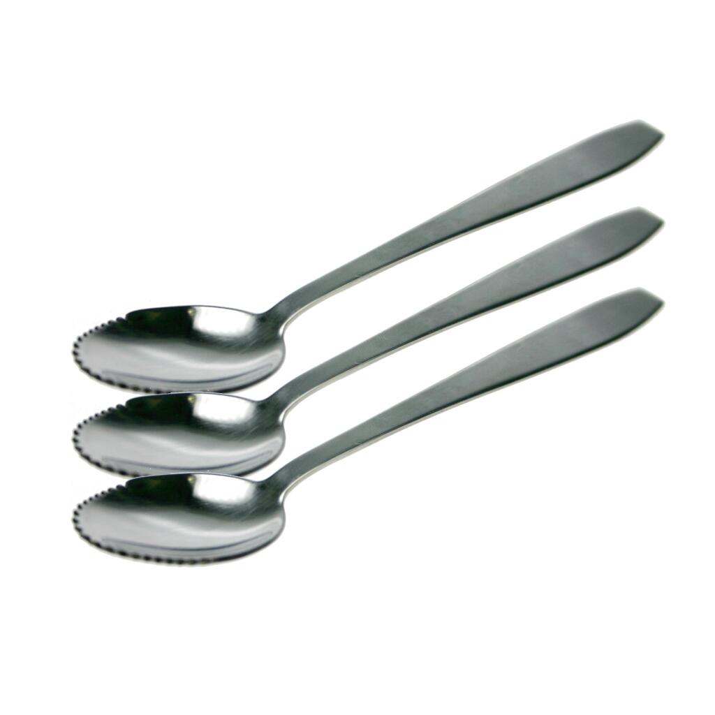 Kiwi Spoons Set of 3 Stainless Steel