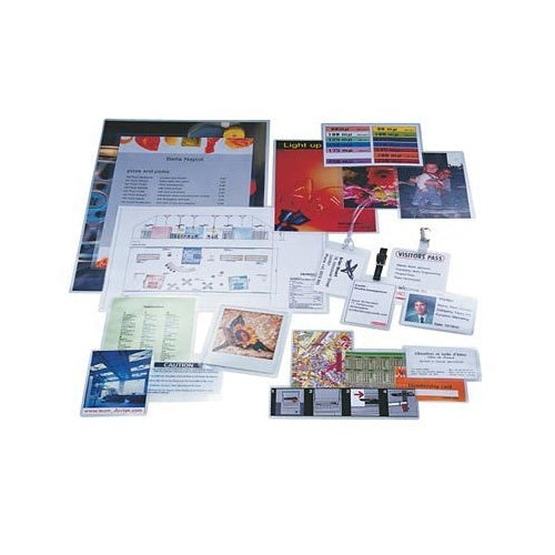 Esselte Leitz - Taschen für Laminierung - 125 Mikron - 100 - glänzend - 303 x 426 mm (33950) afbeelding 1