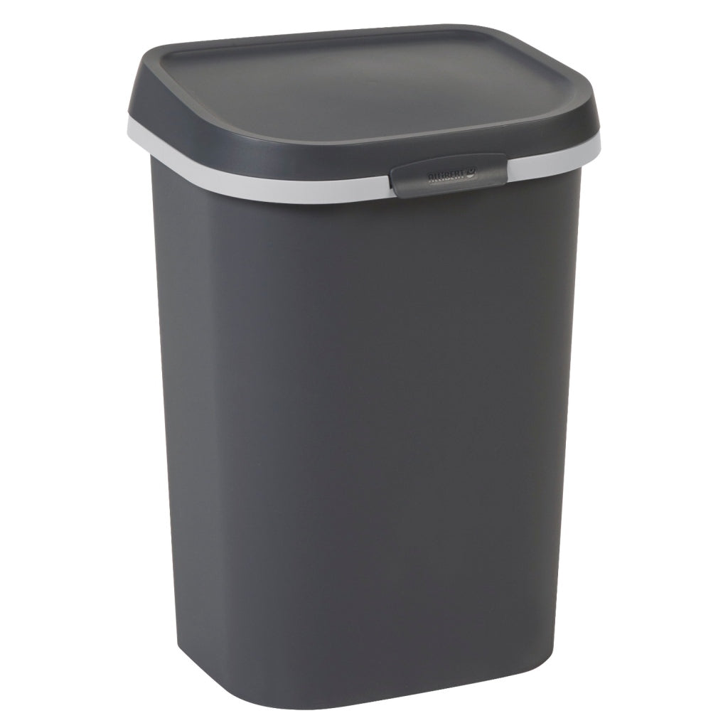 Curver Mistral Flat Waste Bin 25 L Anthracite