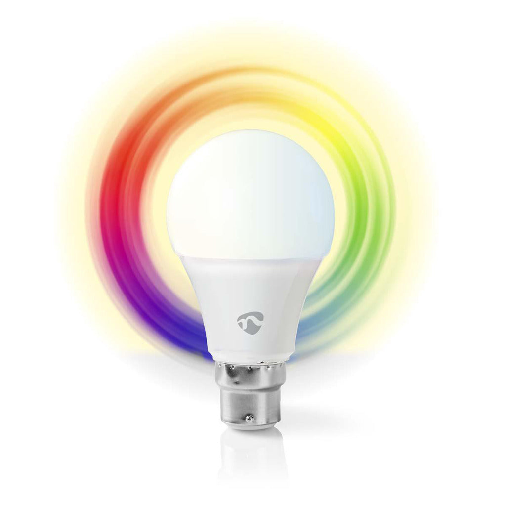 Nedis Wi-Fi Smart LED Bulb Warm to Cold White B22 9W WIFILW10WTB22