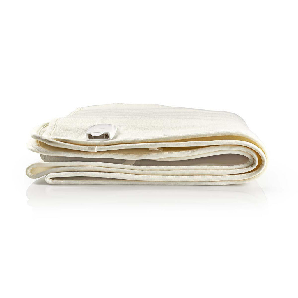 Nedis PEBL110CWT1 Single Electric Blanket - 80 x 150 cm, 3 Heating Settings