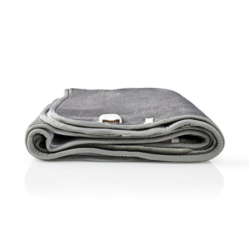 Nedis PEBL130CWT1 Electric Underblanket 150 x 80 cm - 9 Heat Settings, Overheat Protection