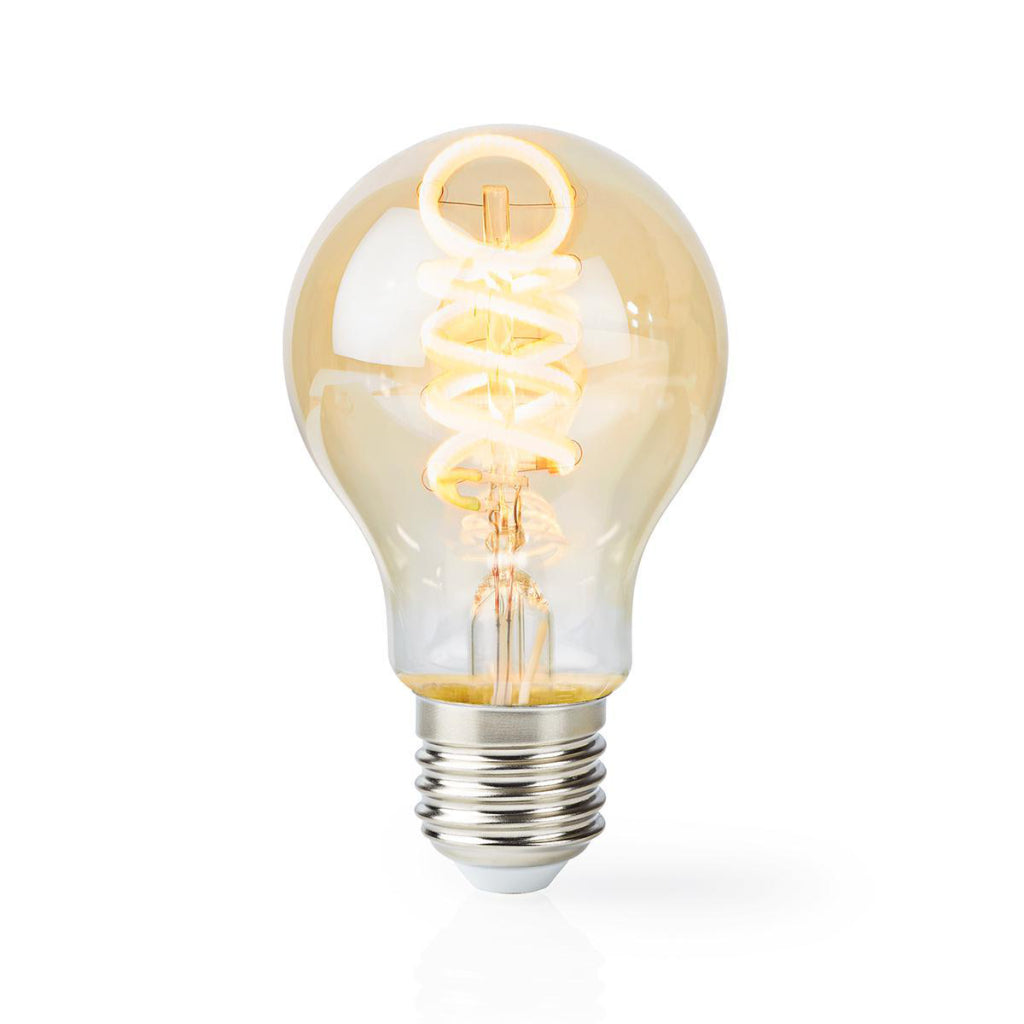 Nedis Wi-Fi Warm to Cool White LED Filament Lamp E27 5.5 W 350 Lm WIFILT10GDA60 A60