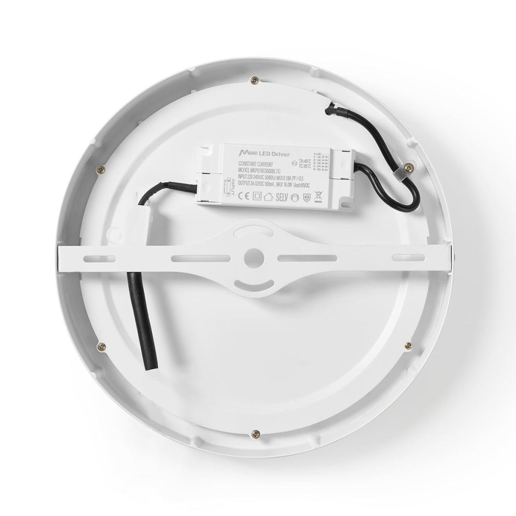 Nedis Wi-Fi Smart Ceiling Lamp Round Ø 30 Cm Warm to Cool White 1200 Lm 18 W WIFILAW20WT