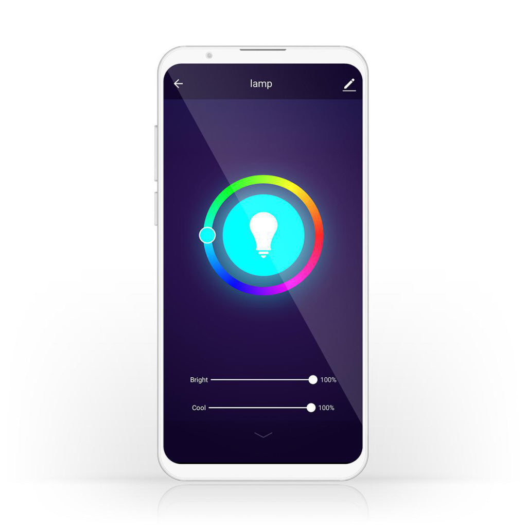 Nedis Wi-Fi Smart LED Bulb E14 Full Colour Warm White WIFILC11WTE14