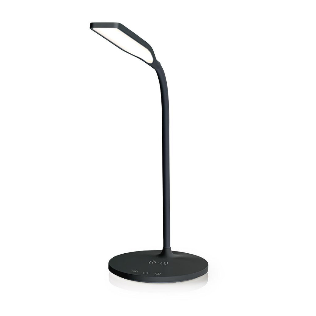 Nedis LTLGQ3M2BK LED Lamp with Wireless Charger - Black