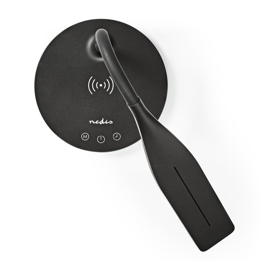 Nedis LTLGQ3M2BK LED Lamp with Wireless Charger - Black