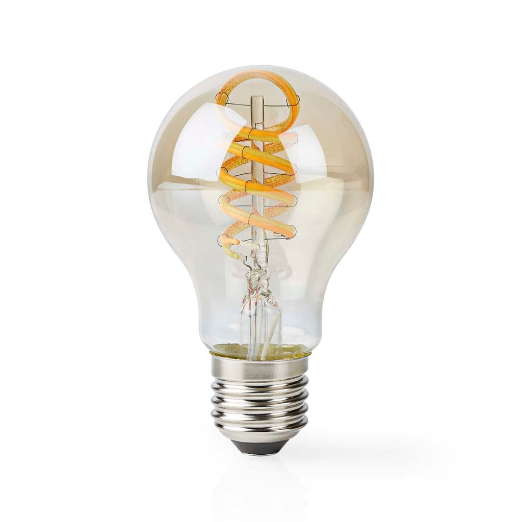 Nedis Smartlife LED Filament Bulb Wi-Fi E27 360 Lm 4.9 W Warm to Cool White WIFILRT10A60
