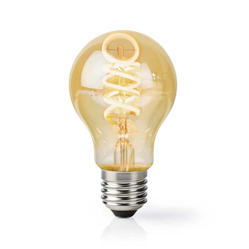 Nedis Smartlife LED Filament Bulb Wi-Fi E27 360 Lm 4.9 W Warm to Cool White WIFILRT10A60