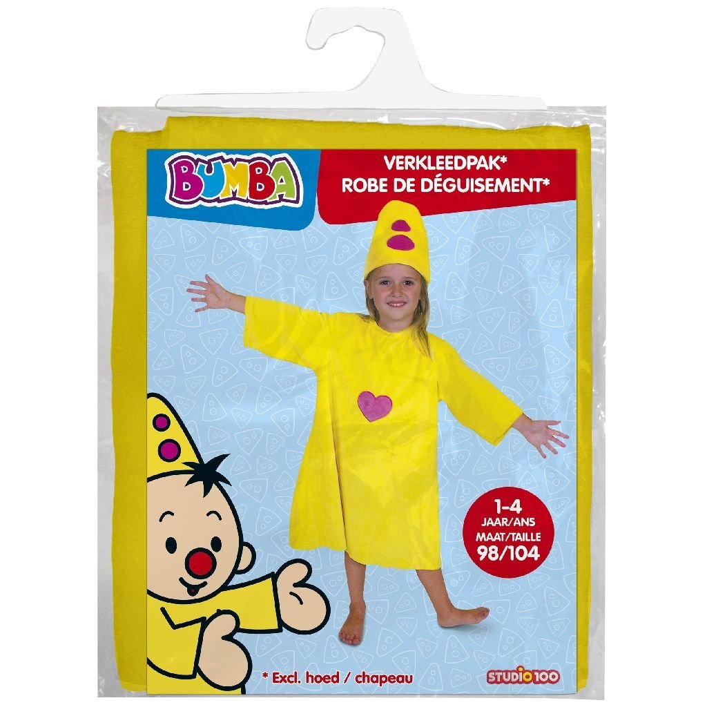 Bumba Fancy Dress Costume Size 98-104 Yellow