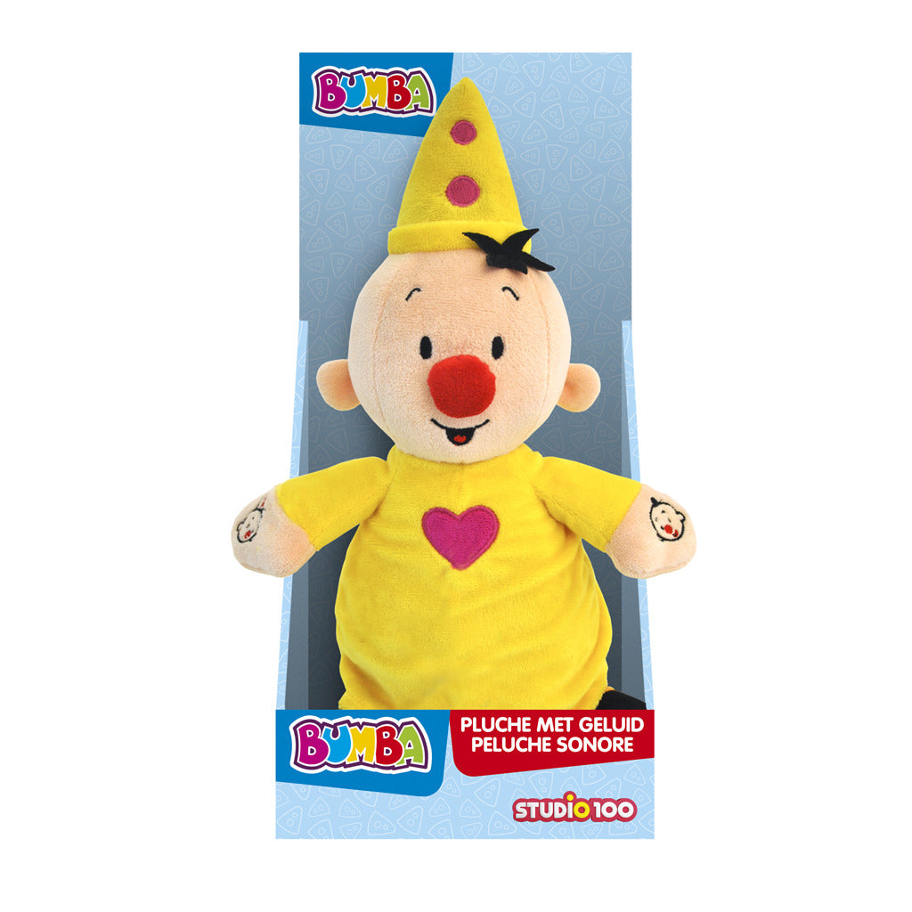 Bumba Interactive Plush Toy with Sound 30 cm - Talking Cuddly Toy