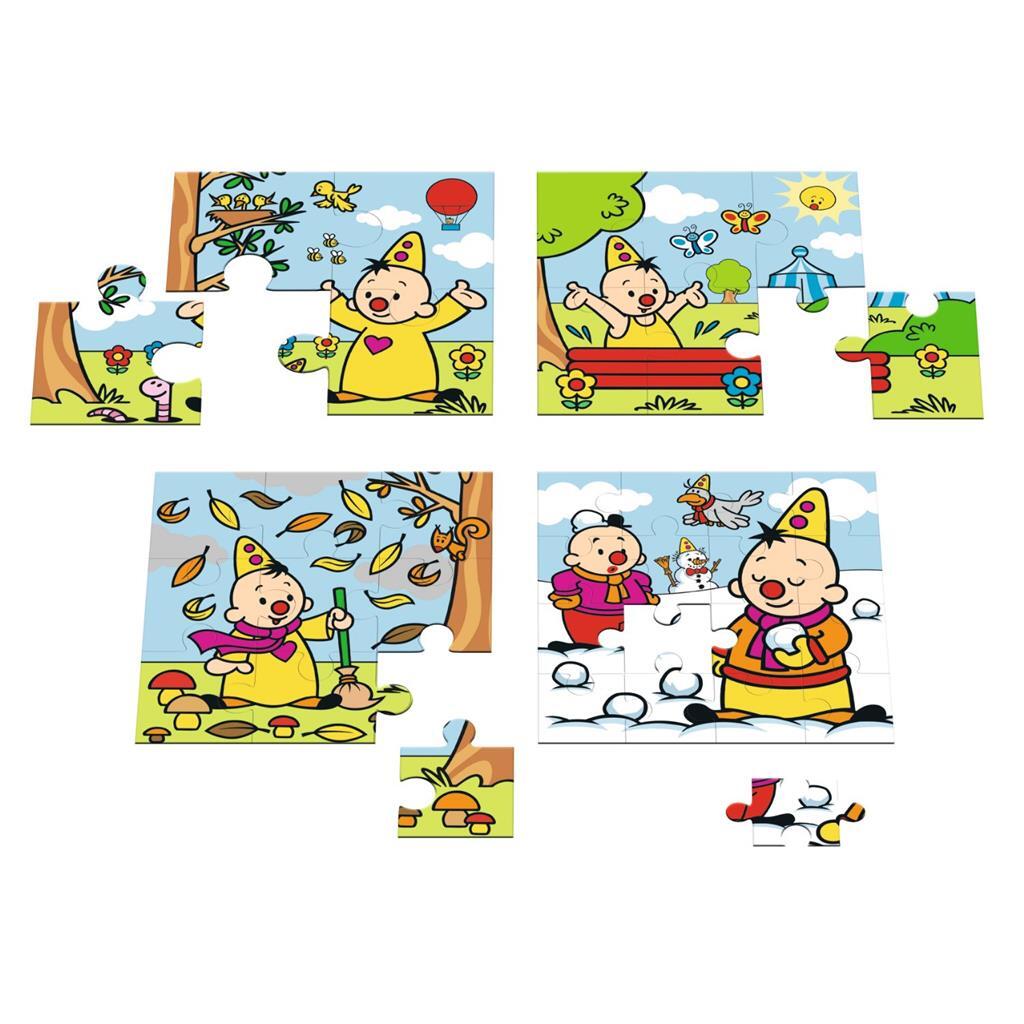 Bumba 4-in-1 Puzzle 4 Seasons 4-16 Pieces