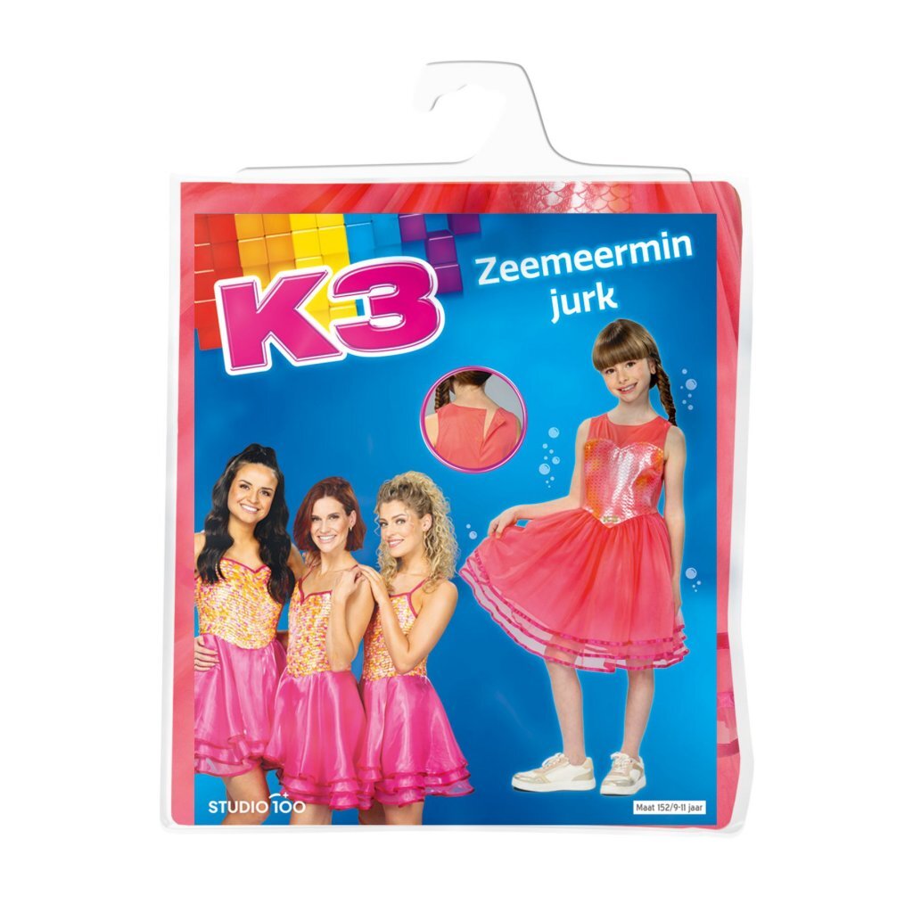 K3 Mermaid Dress 9-11 Years Size 152