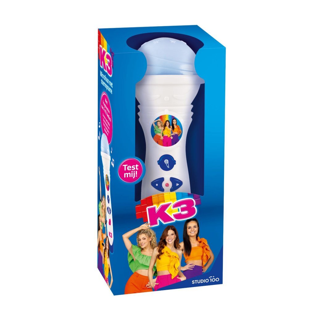 K3 Microphone with Voice Recording and Light Effects