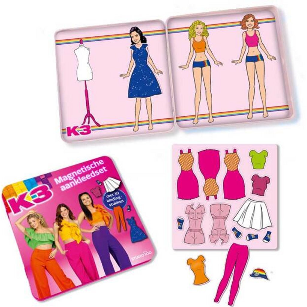 K3 Magnetic Dress-Up Game - Fun Dress-Up Game for Kids