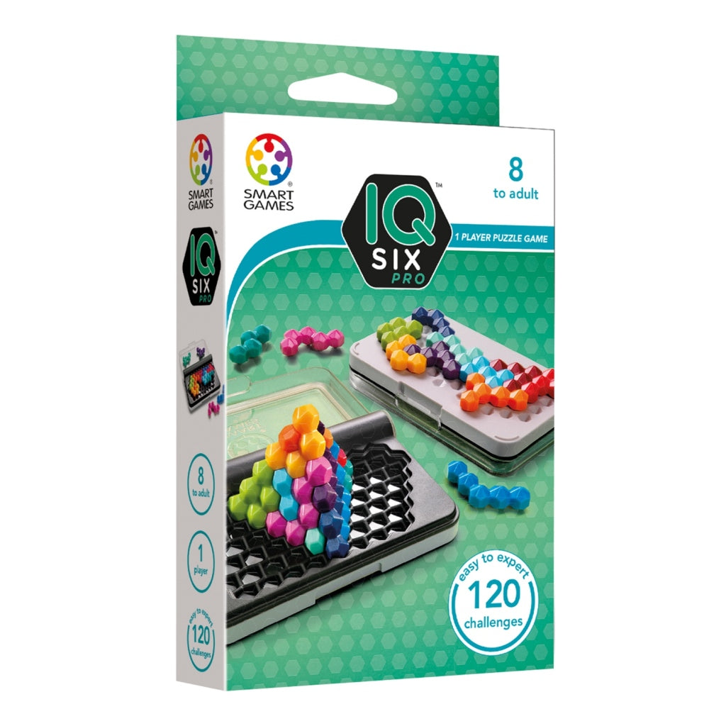 Smart Games IQ Six Pro - Puzzle Game for 1 Player