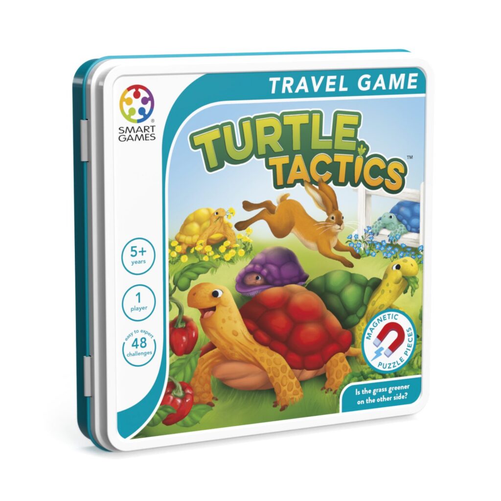 Smart Games Turtle Tactics - Magnetic Puzzle Game for Kids Aged 5+