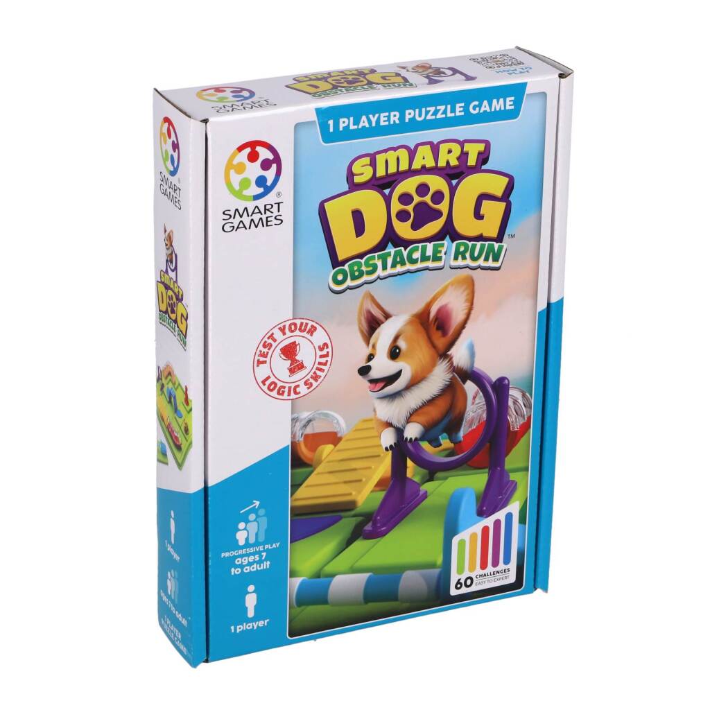 Smart Games Smart Dog Puzzle Game for 1 Player with 60 Challenges