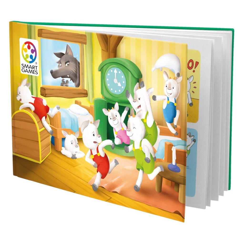 Smart Games The Wolf and the 7 Little Goats - Logic Game for Ages 3-7