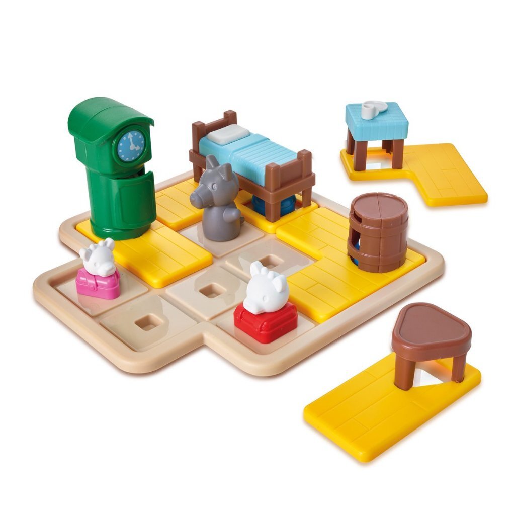 Smart Games The Wolf and the 7 Little Goats - Logic Game for Ages 3-7