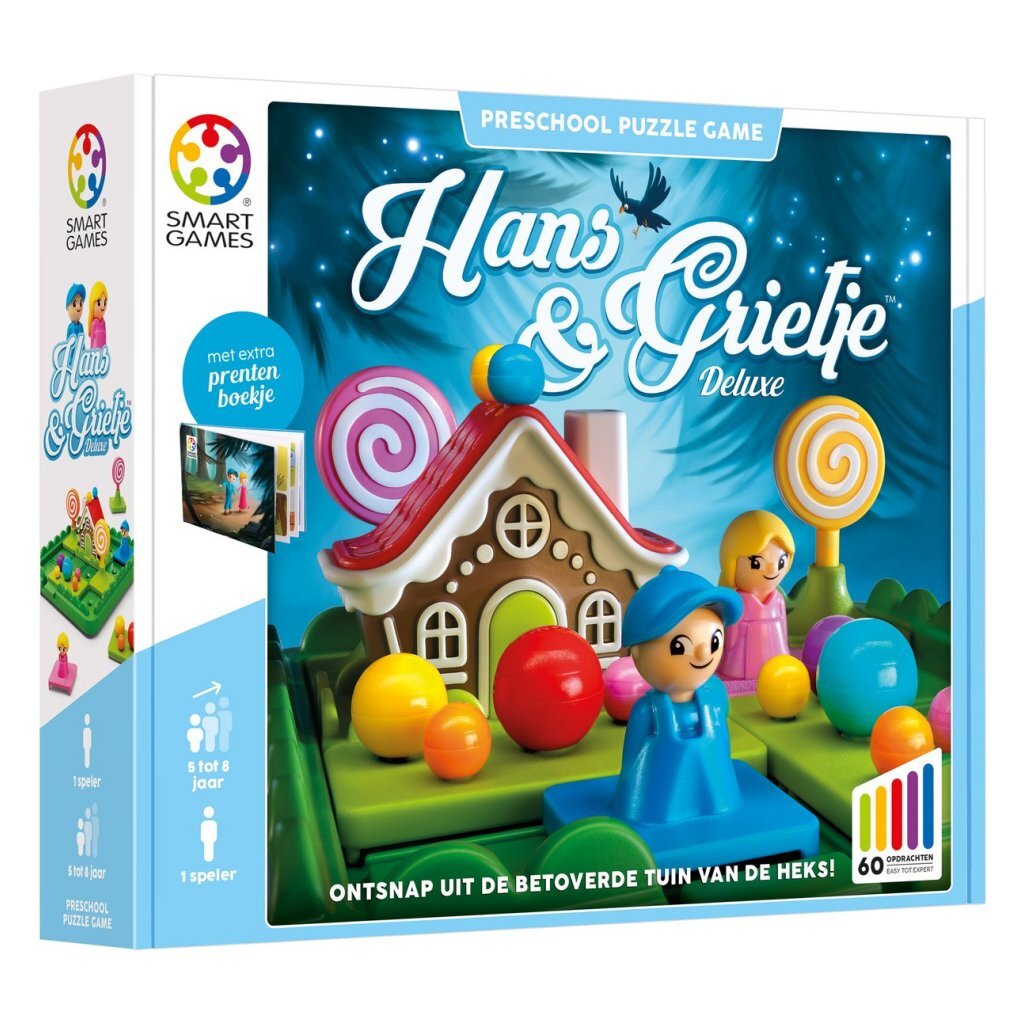 Smart Games Hansel and Gretel - Educational Puzzle Game for Ages 5-8