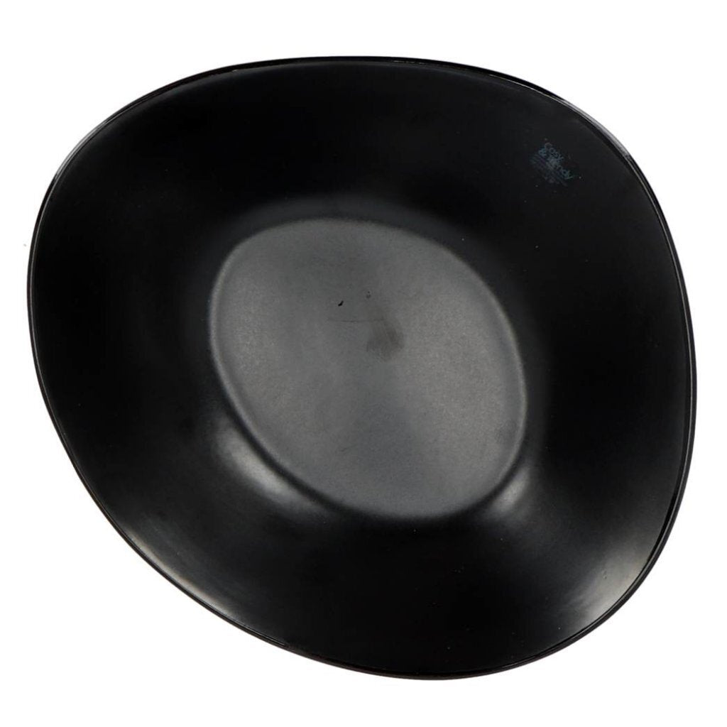 Vongola Salad Bowl Black Ceramic 20.3x17x6.4 cm