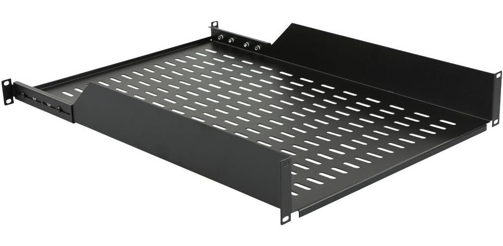 Lanview | Rack Mount Panel Set RAS415BL 2U Front 1U Rear 19 Inch 48.30cm | For 19 Inch Rack | Black afbeelding 1