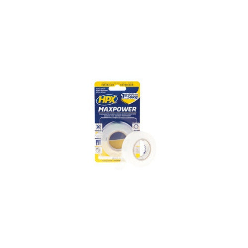 Hpx Ht1902 Maxpower Bevestiging Tape 19mmx2m afbeelding 1