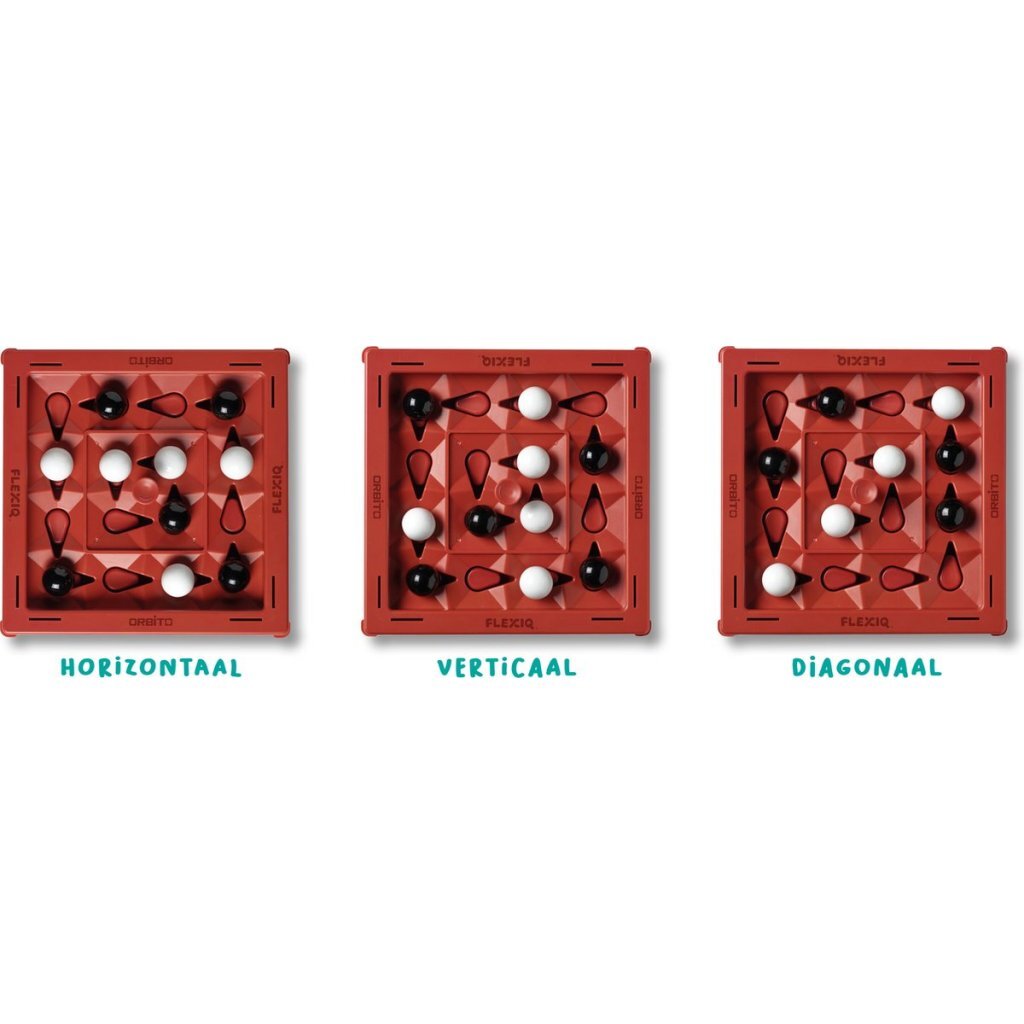 FlexIQ Orbit - Strategic Marble Game for 2 Players - Ages 7+