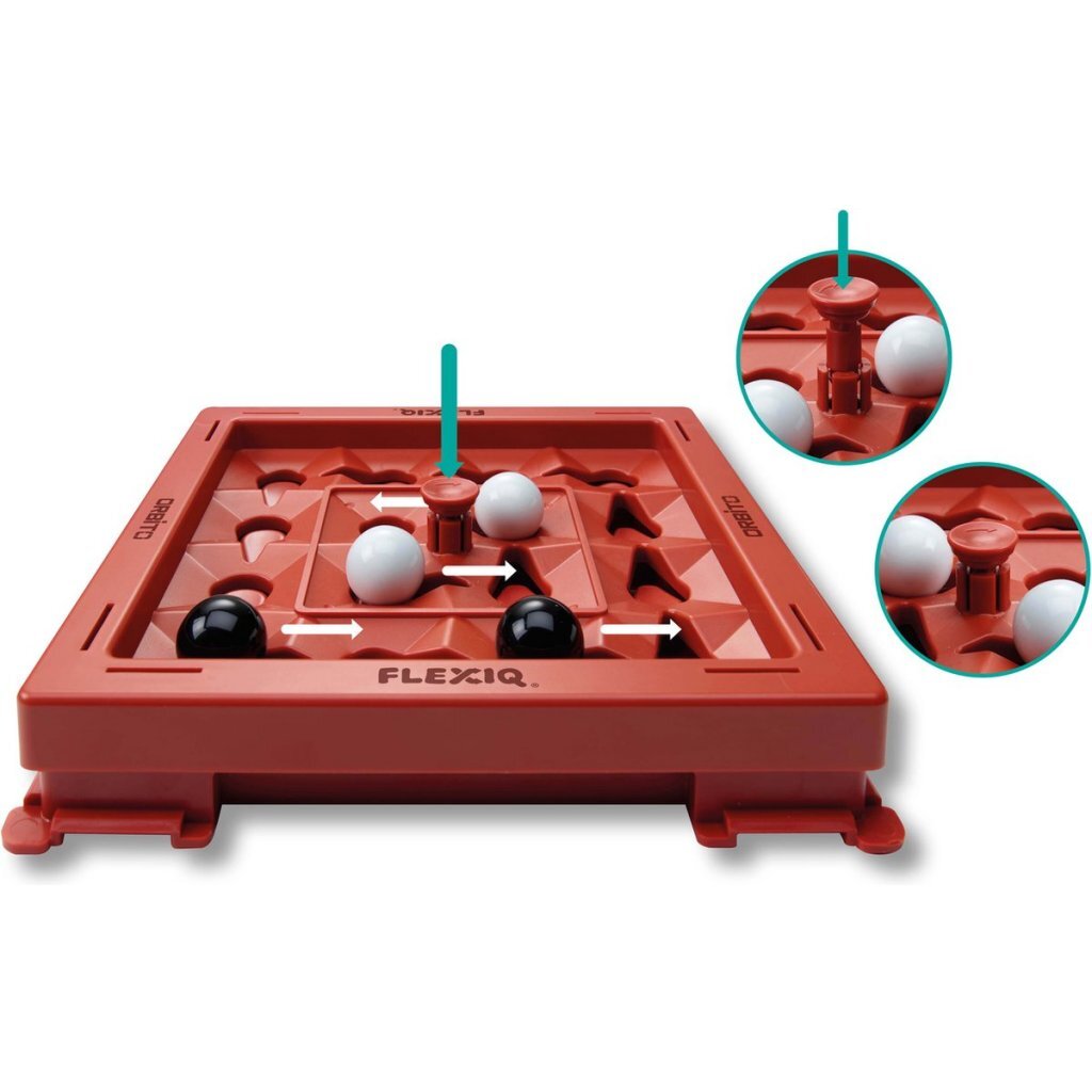 FlexIQ Orbit - Strategic Marble Game for 2 Players - Ages 7+