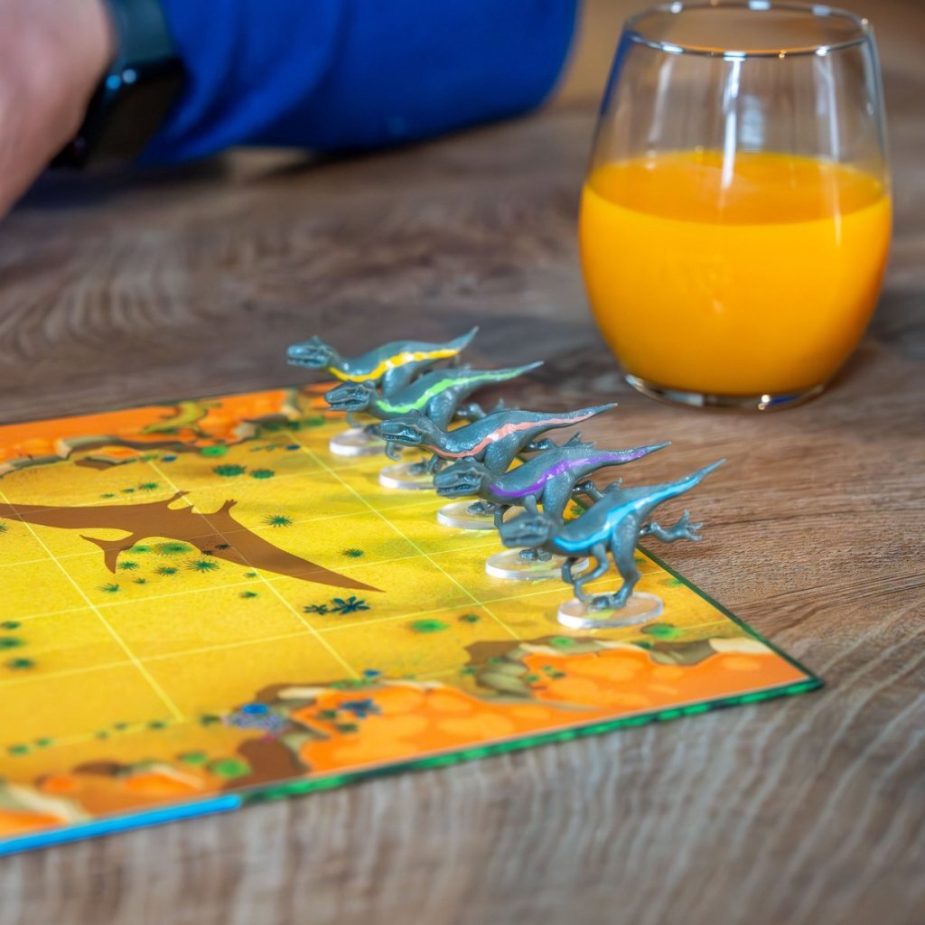 FlexIQ Raptor Race - Tactical Racing Game for 2 Players - Ages 7+