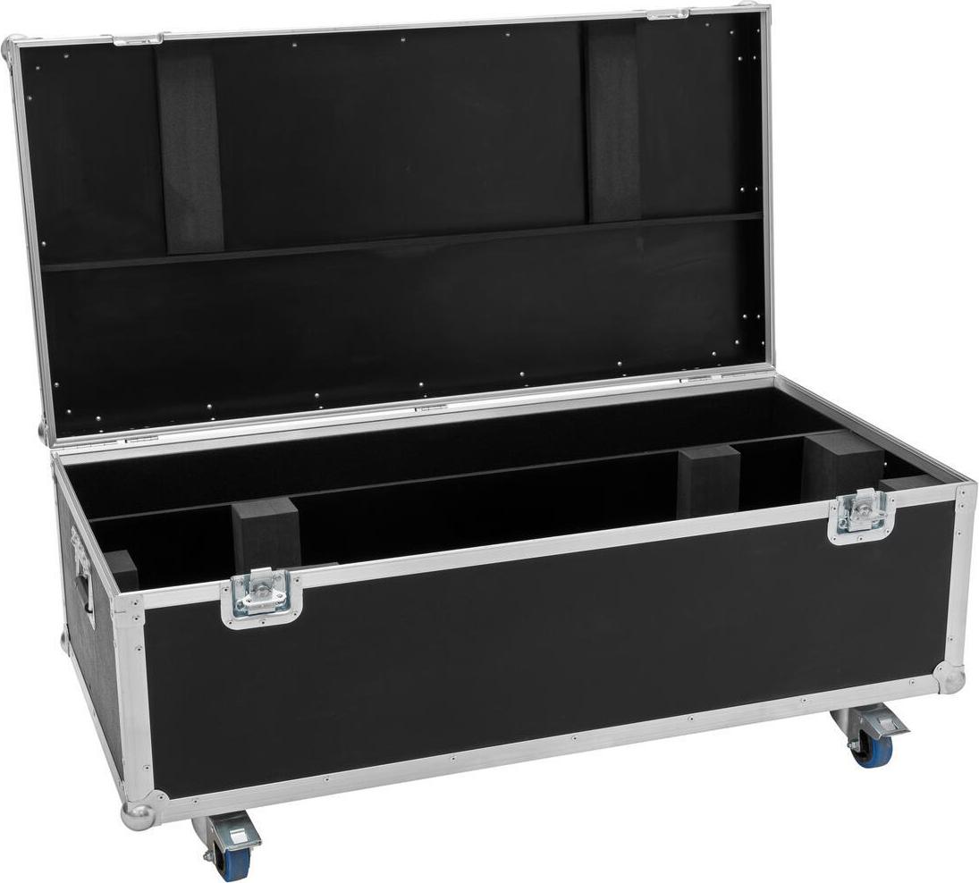 ROADINGER Flightcase HIGHLINE 1x LED SL-600, mit Rollen (31005286)