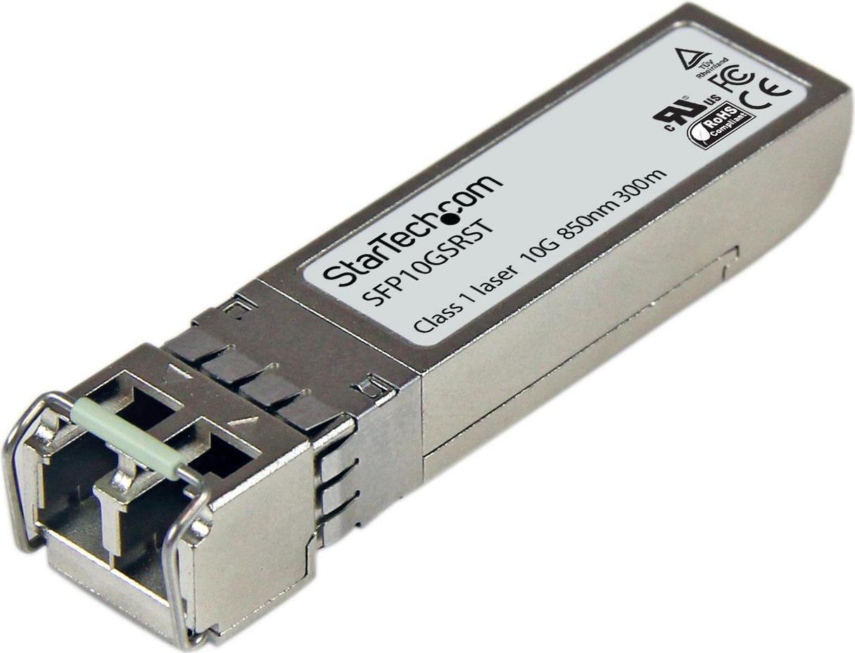 StarTech.com Cisco Compatible 10GBase-SR Gigabit SFP+ Transceiver Module MM LC - Mini-GBIC up to 300 m - Fiber Transceiver DDM 850nm - SFP+-Transceiver-Module -
