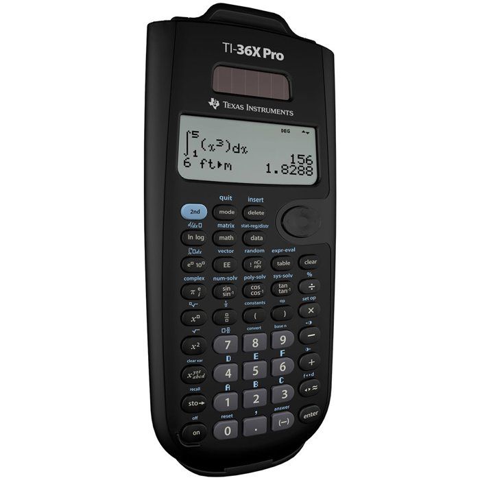 TEXAS INSTRUMENTS Scientific Calculator TI-36 X PRO - Black