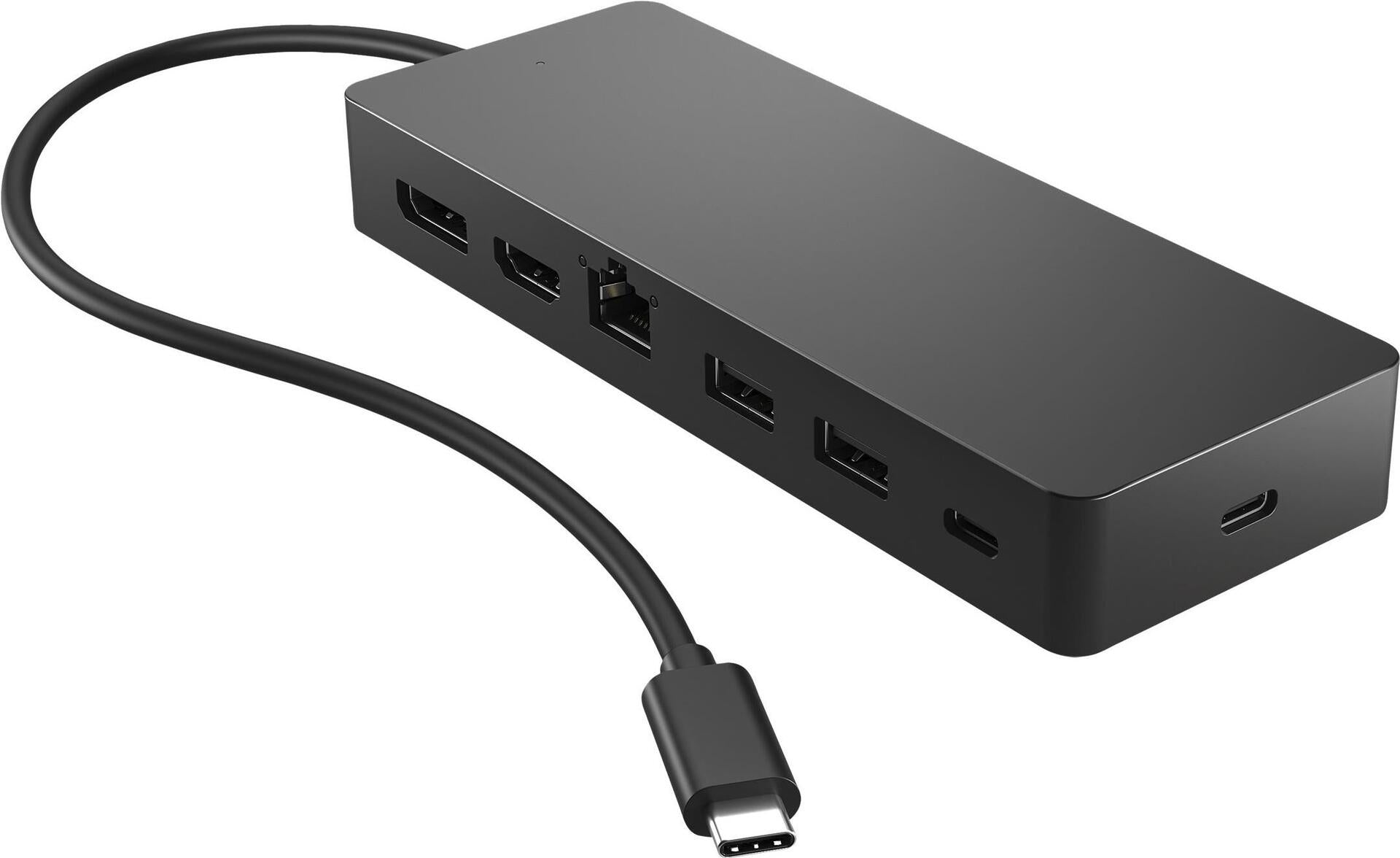 HP - USB-C Multiport Hub - HDMI, DisplayPort, USB-C - Model 50H55UT - for OMEN by HP Laptop 16, Victus by HP Laptop 14,15,