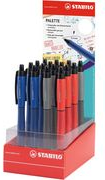 STABILO Palette Roller Pen Set, 16 Pieces, 0.4 mm Tip, Gel Ink, Model 268/16-01